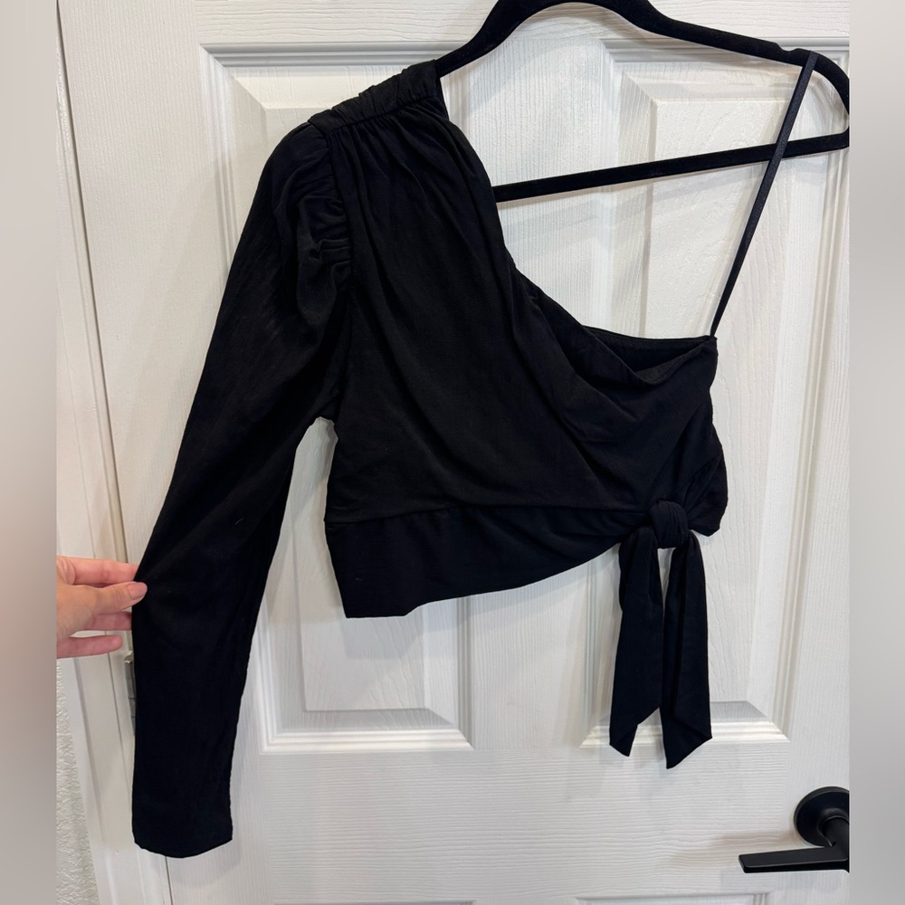 Free people “Carmen” long sleeve crop top - Picture 4 of 4